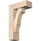 Ekena Millwork Balboa Block Smooth Bracket w/ Offset Brace, Douglas Fir, 5 1/2"W x 14"D x 22"H BKT0604X14X22BOA05SDF - alternate 1